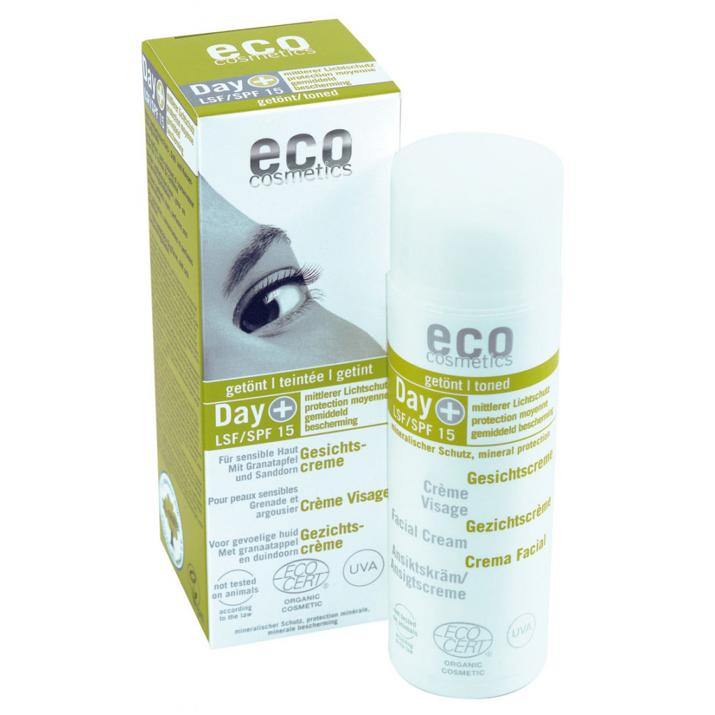 ECO Bio leichte Tagescreme LSF 15 getönt 50ml ECO Bio leichte Tagescreme LSF 15 getönt 50ml